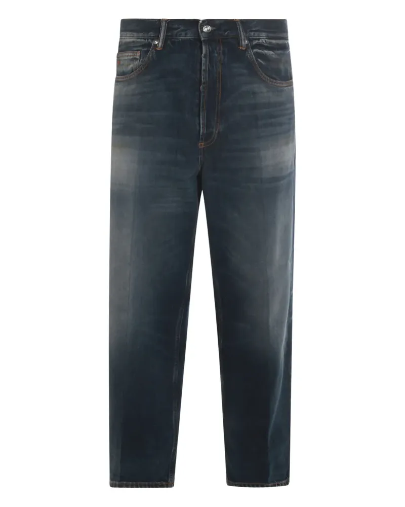 nine:inthe:morning Jeans mit lockerem Schnitt - Blau Blau