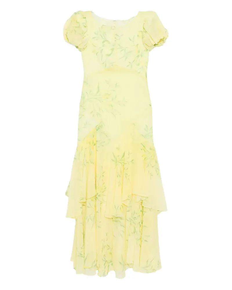 De La Vali Anetta Maxikleid - Gelb Gelb