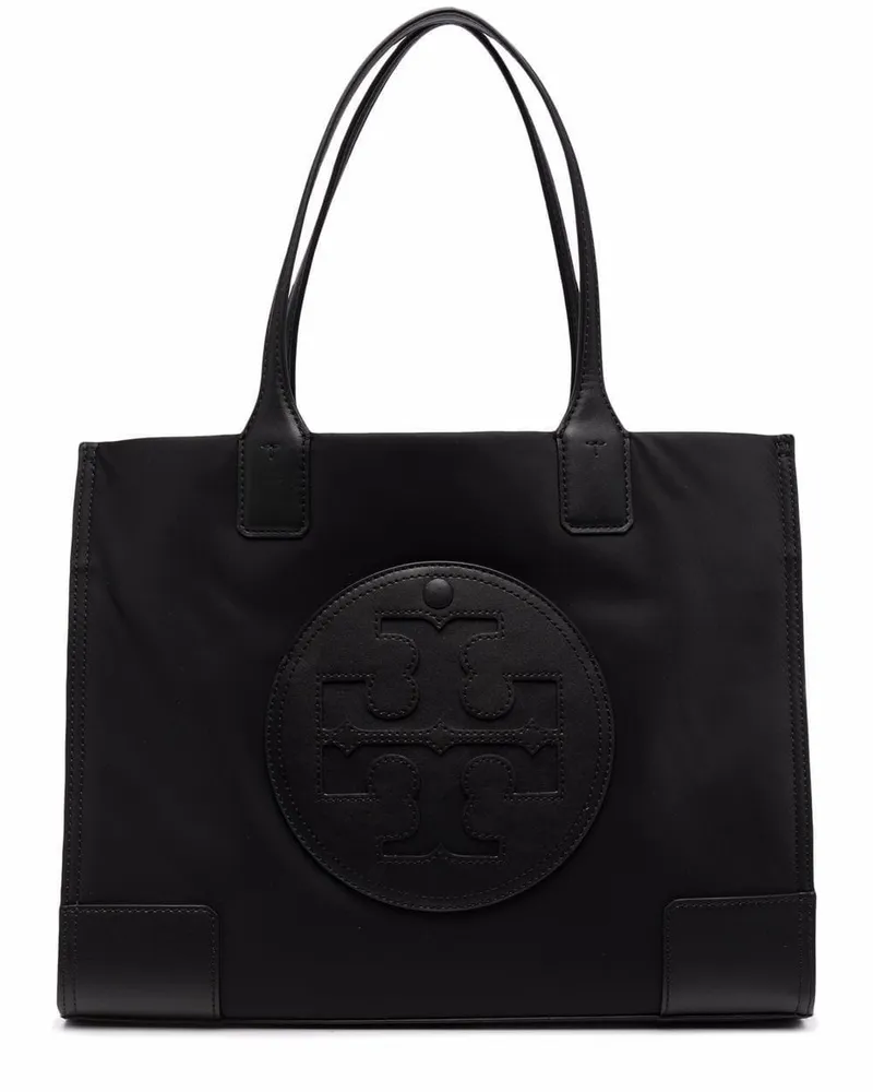 Tory Burch Kleine Ella Handtasche - Schwarz Schwarz