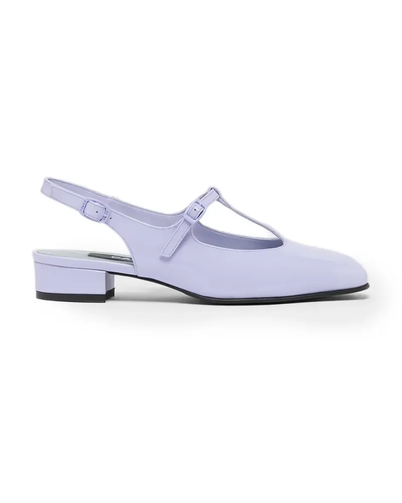 Carel Prune Slingback-Pumps aus Lackleder - Violett Violett