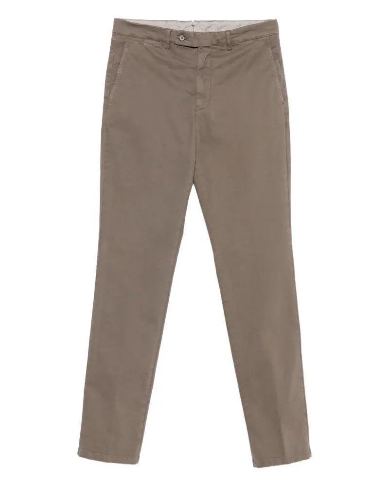 Berwich Hose mit geradem Bein - Braun Braun