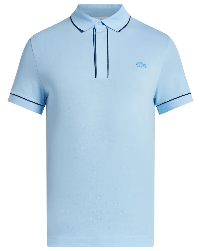 Lacoste Poloshirt mit Logo-Patch - Blau Blau