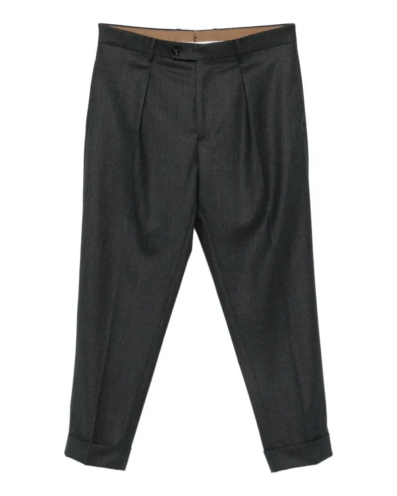 Berwich Chiaia belt-loops trousers - Grau Grau