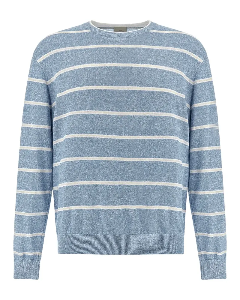 Paul & Shark striped crew-neck sweater - Blau Blau