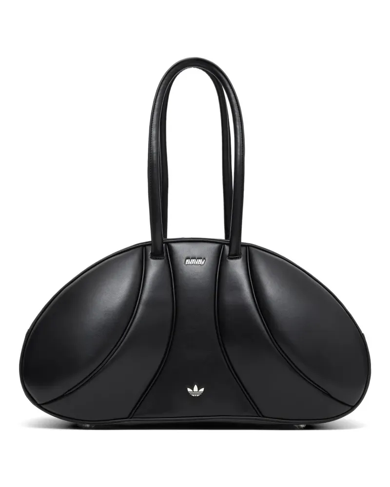 adidas panelled tote bag - Schwarz Schwarz