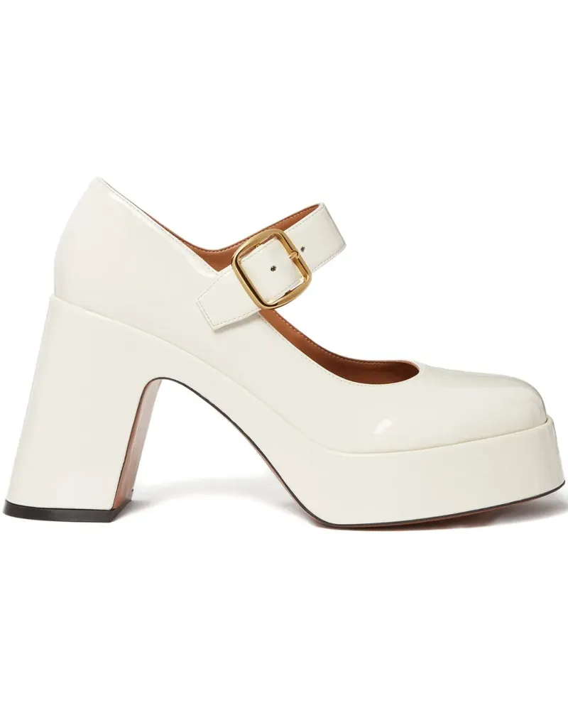 Stella McCartney Plateau-Pumps mit Schnallen - Nude Nude