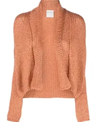 forte_forte Offener Cardigan Orange