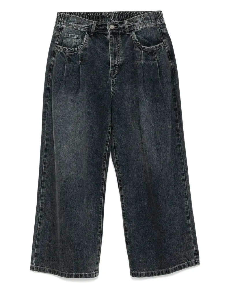 SONGZIO Jeans mit weitem Bein - Blau Blau