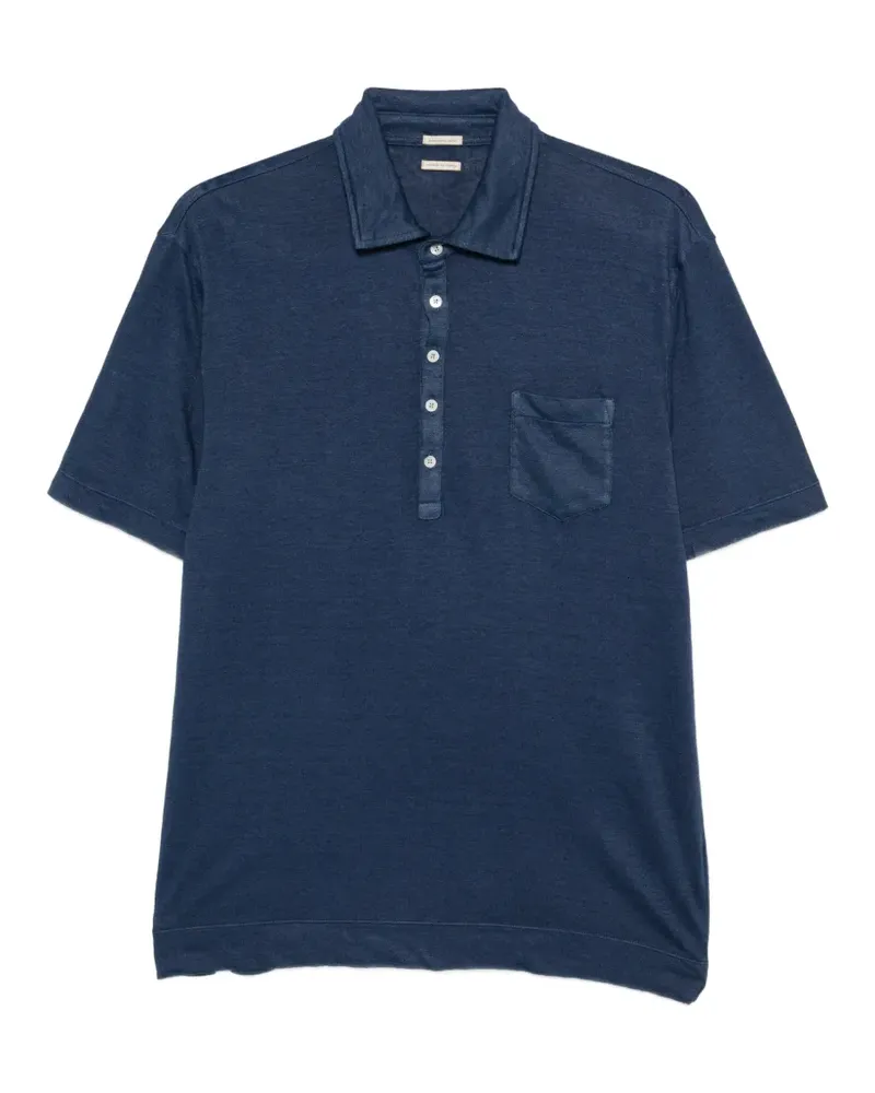 Massimo Alba chest-pocket polo shirt - Blau Blau