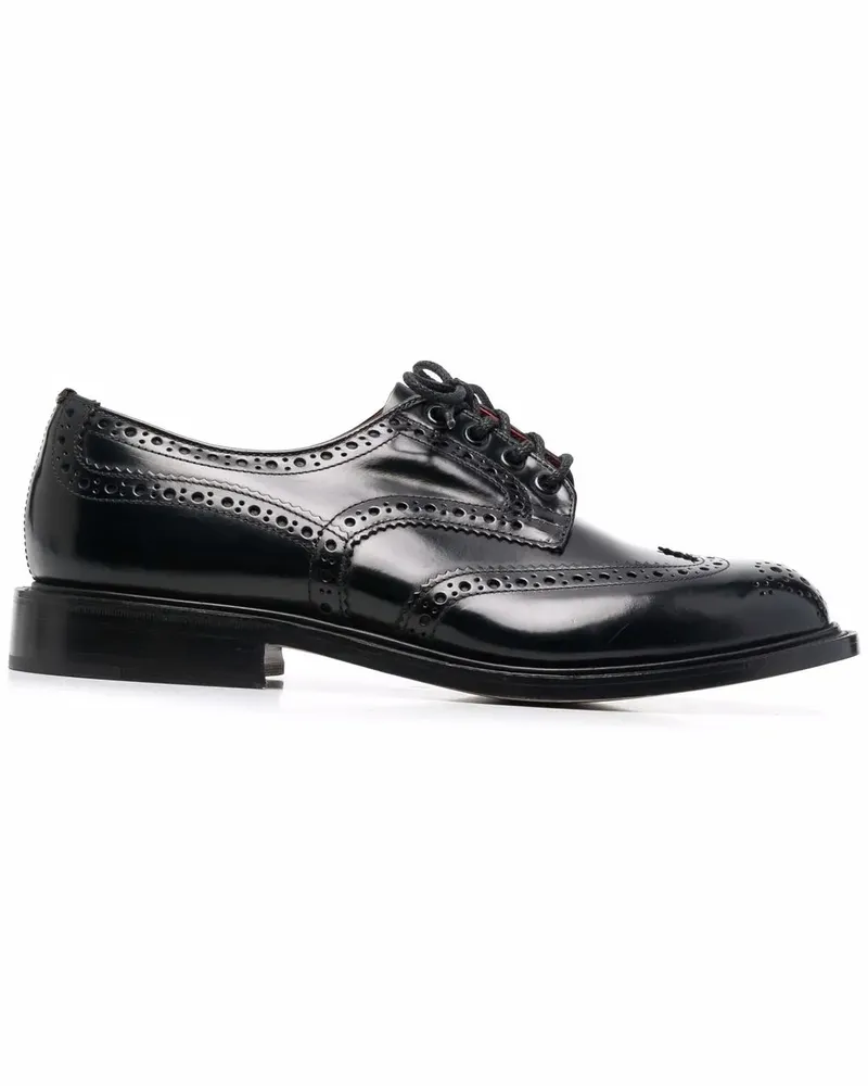Tricker's Bourton Budapester - Schwarz Schwarz