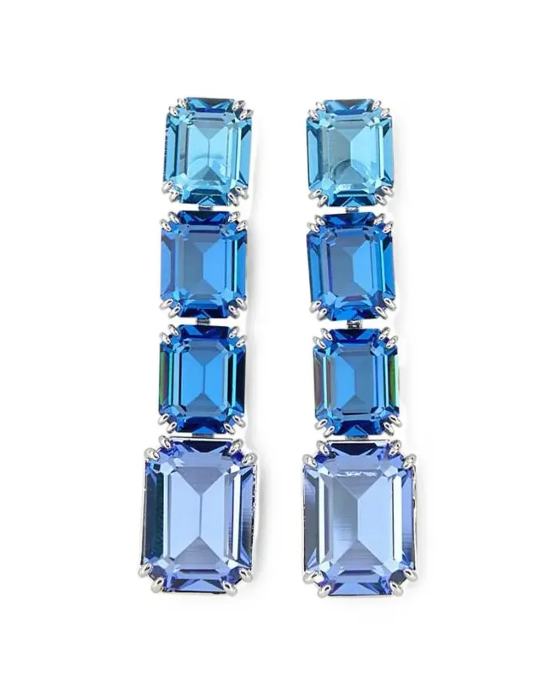 Swarovski Millenia crystal-embellished drop earrings - Silber Silber