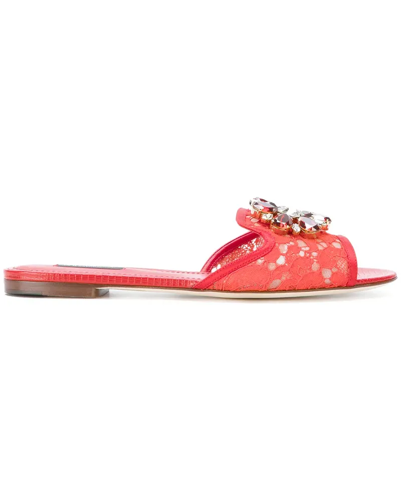 Dolce & Gabbana Bianca' Sandalen - Rot Rot
