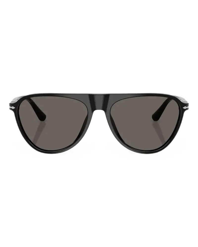 Persol Getönte Pilotenbrille - Schwarz Schwarz