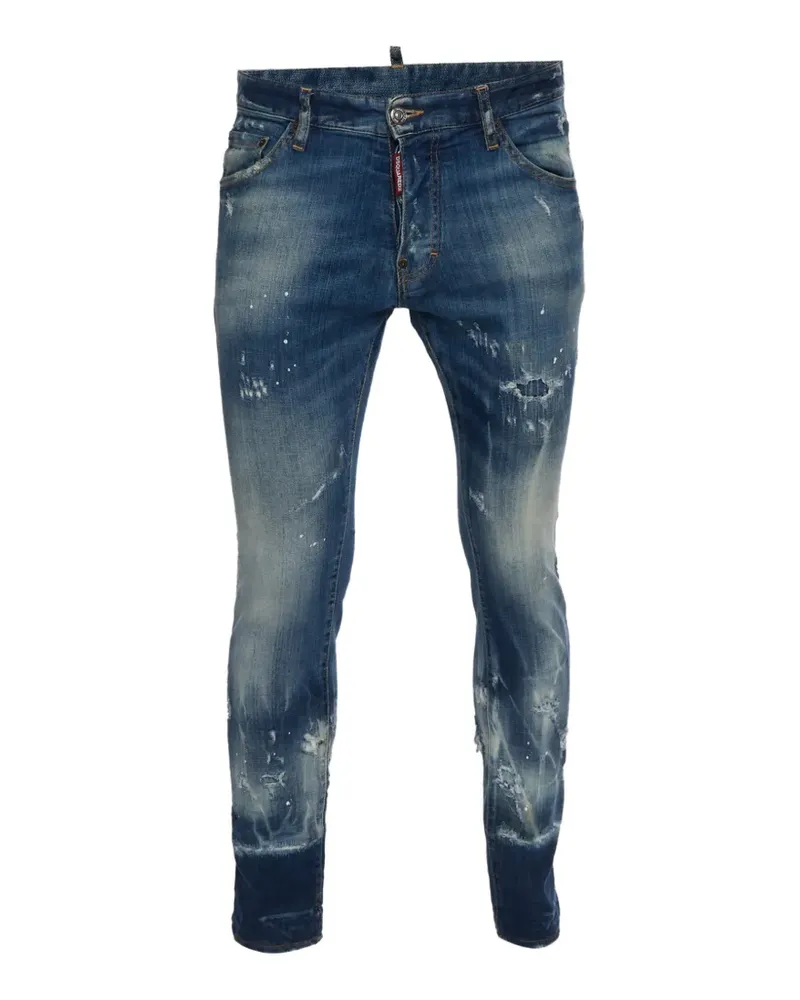 Dsquared2 Cool Guy Jeans im Distressed-Look - Blau Blau
