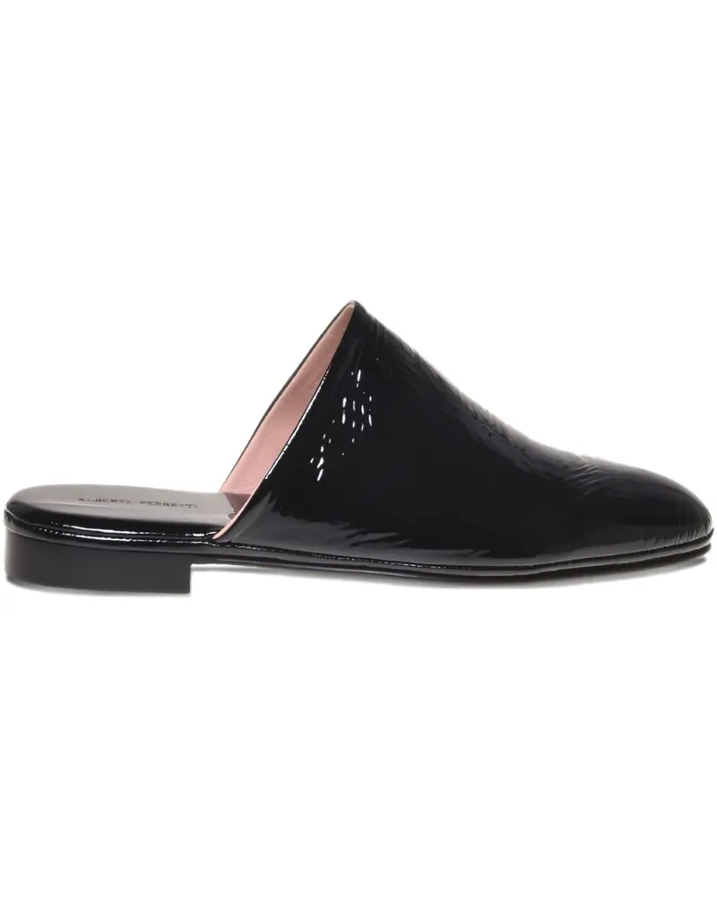 Alberta Ferretti Klassische Mules - Schwarz Schwarz