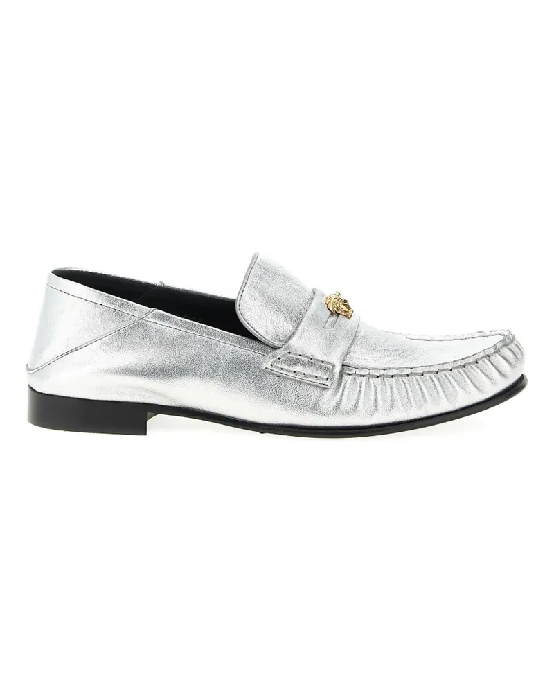 Versace La Medusa loafers - Silber Silber