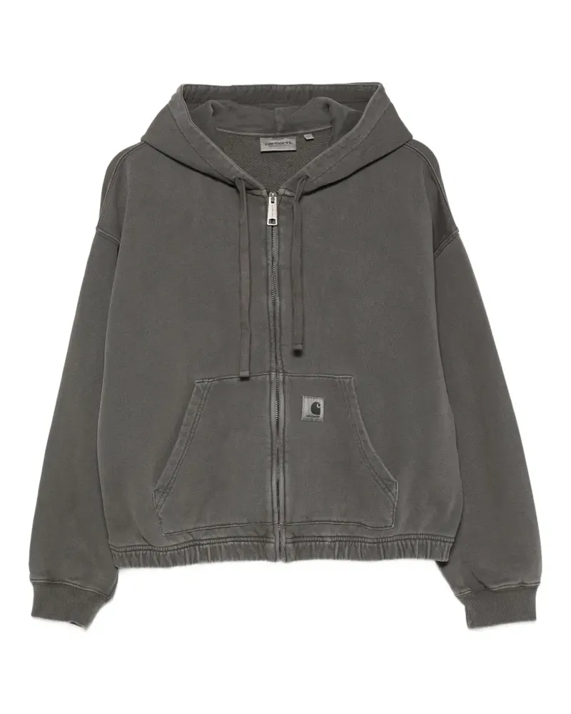 Carhartt WIP logo-patch hoodie - Grau Grau