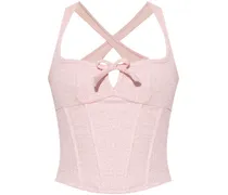 Korsett-Top - Rosa