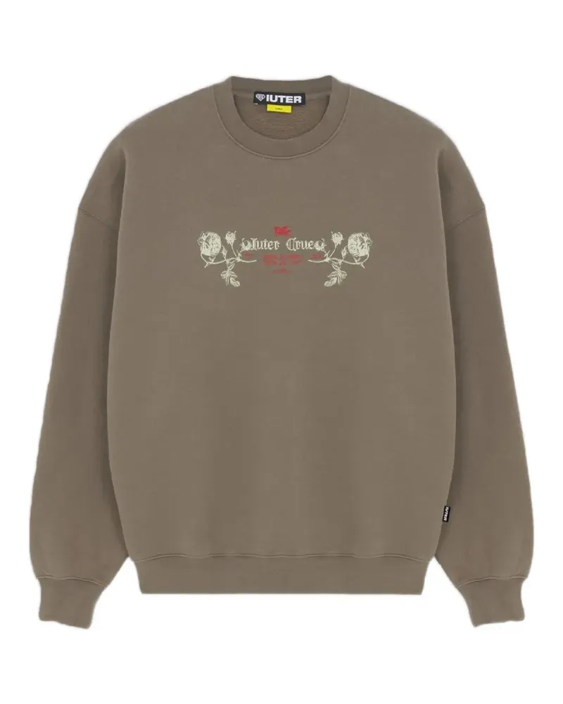 Iuter Bloom graphic-print sweatshirt - Nude Nude