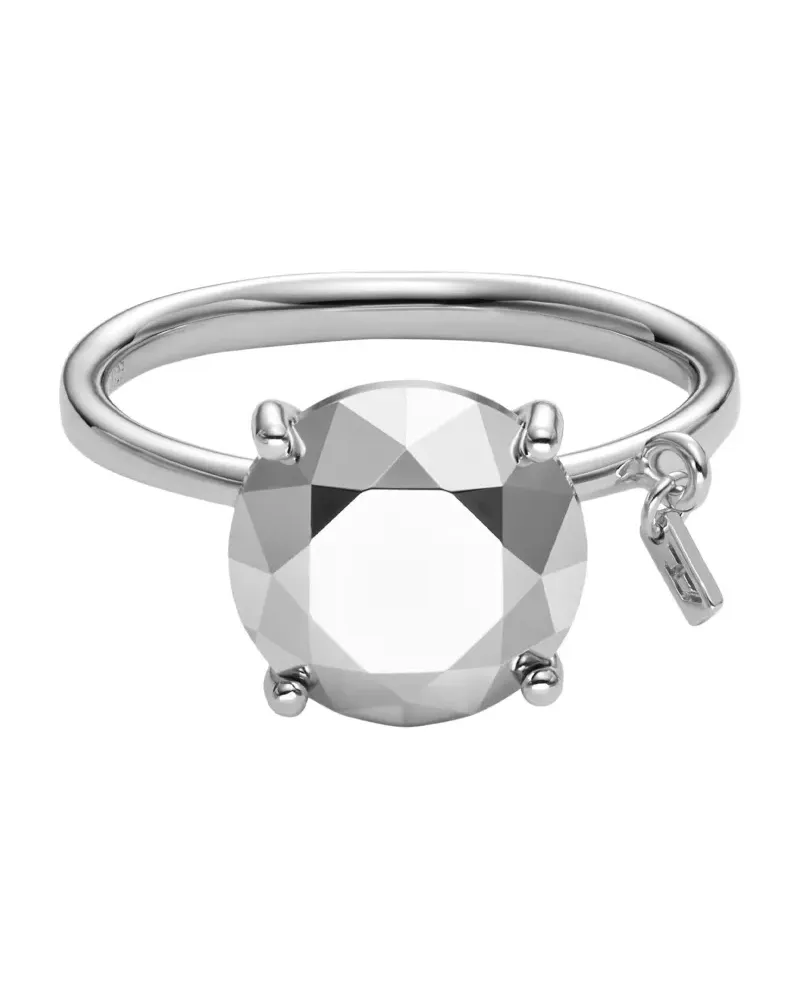 Diesel Ring mit Schmuckstein - Silber Silber