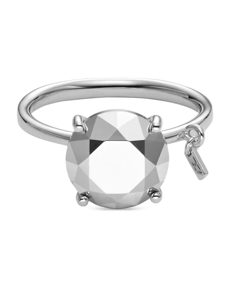 Diesel Ring mit Schmuckstein Silber