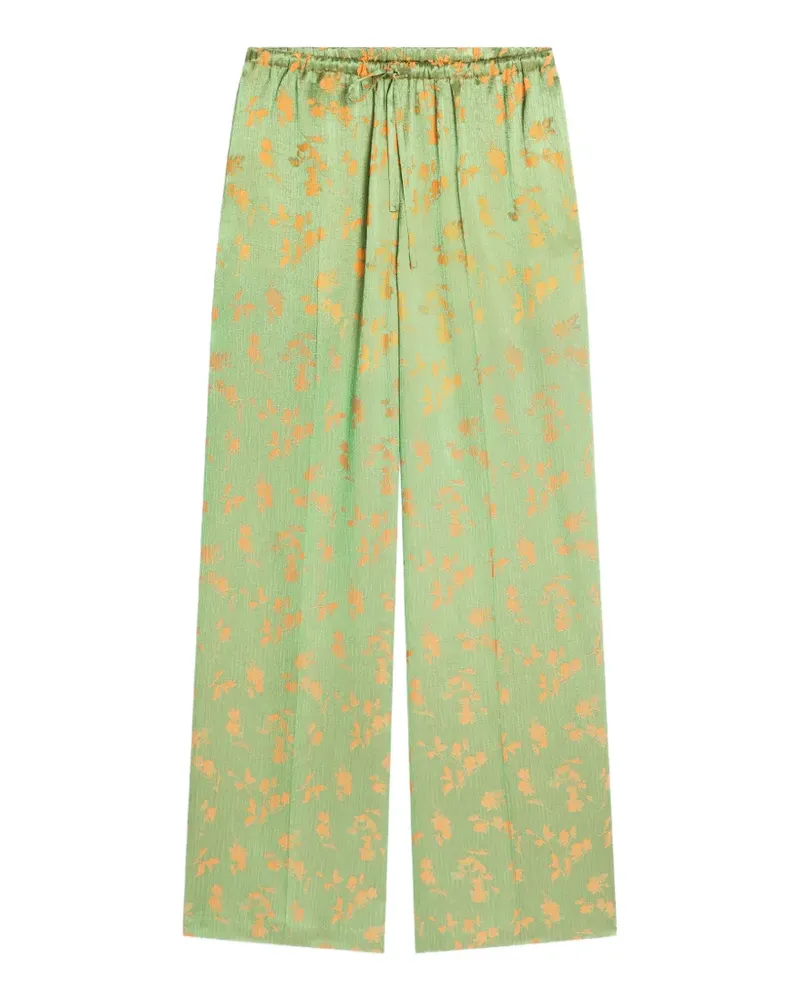Dries van Noten Hose mit elastischem Bund - Grün Grün