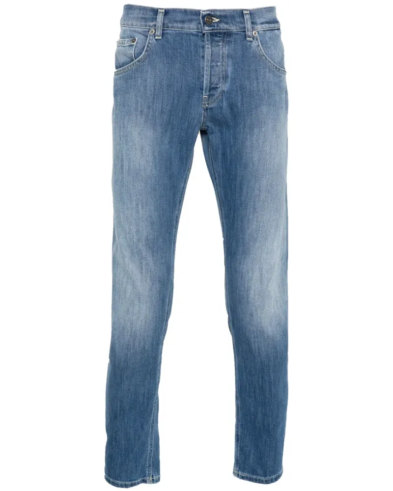 Dondup Tief sitzende Mius Slim-Fit-Jeans - Blau Blau