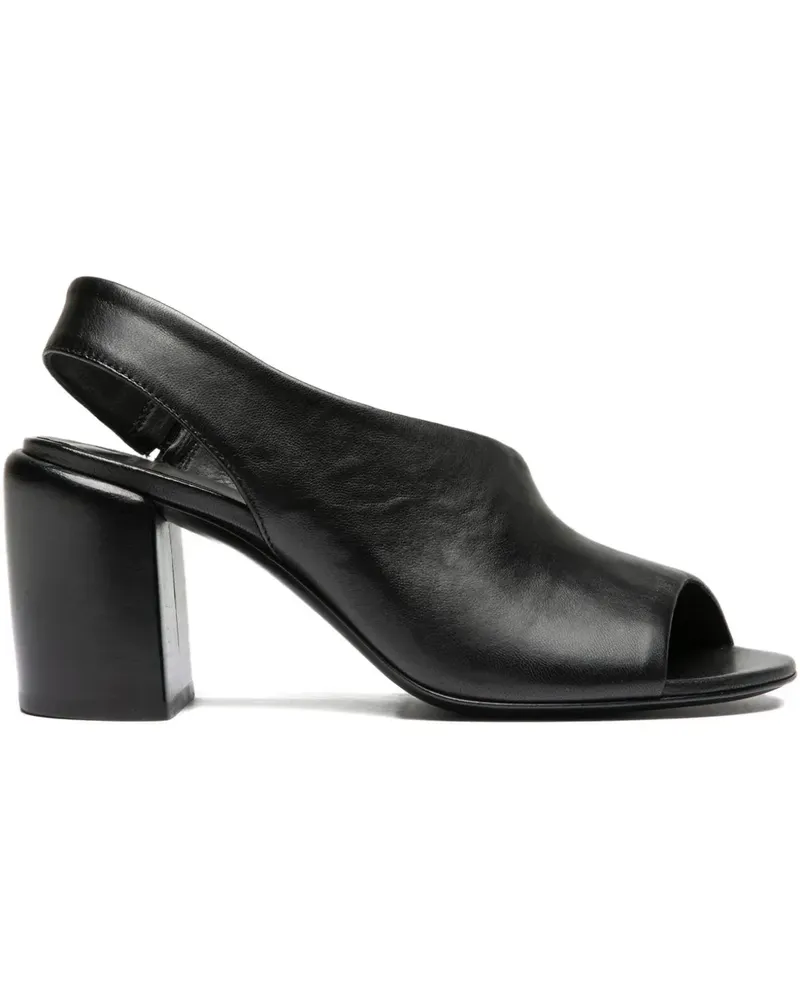 Officine Creative Italia Felicia 005 Sandalen mit überkreuzten Absatz - Schwarz Schwarz