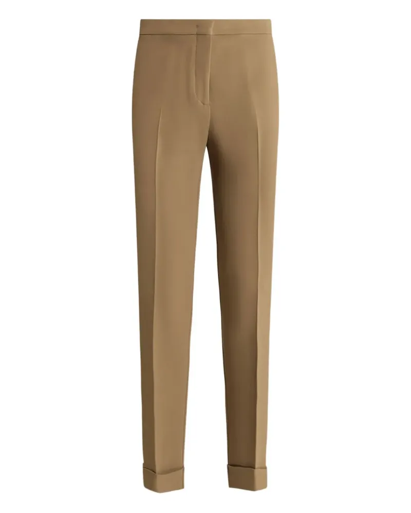 Etro Cady Zigarettenhose mit Umschlag - Nude Nude