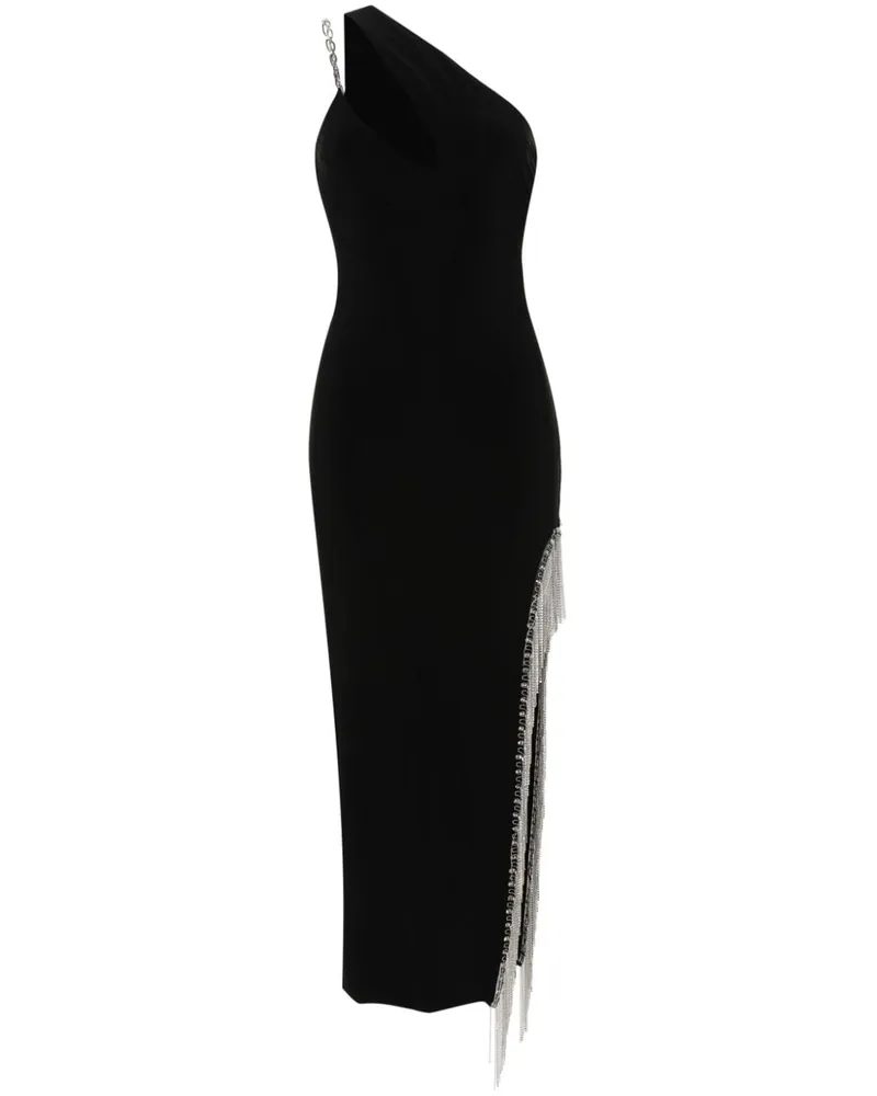 NISSA Maxikleid mit Kristallverzierung - Schwarz Schwarz