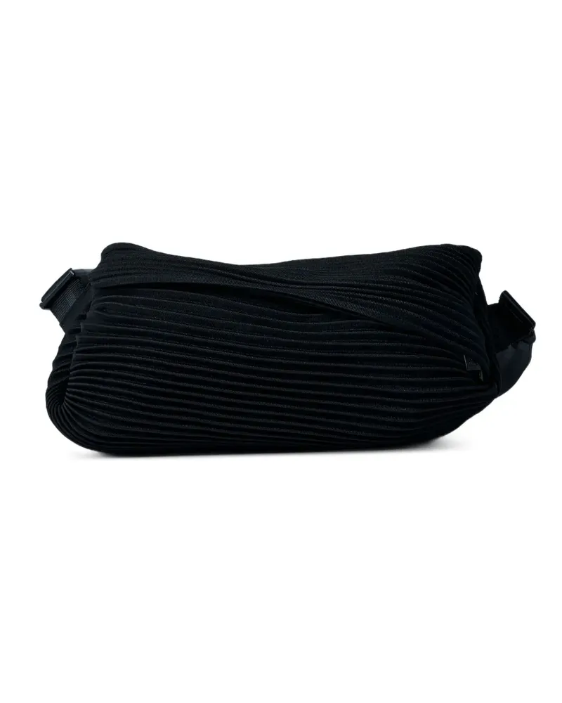 Issey Miyake Gürteltasche mit Umhängeriemen - Schwarz Schwarz