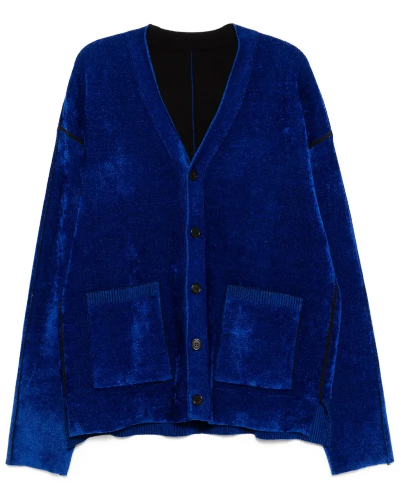 SONGZIO Wendbarer Cardigan - Blau Blau