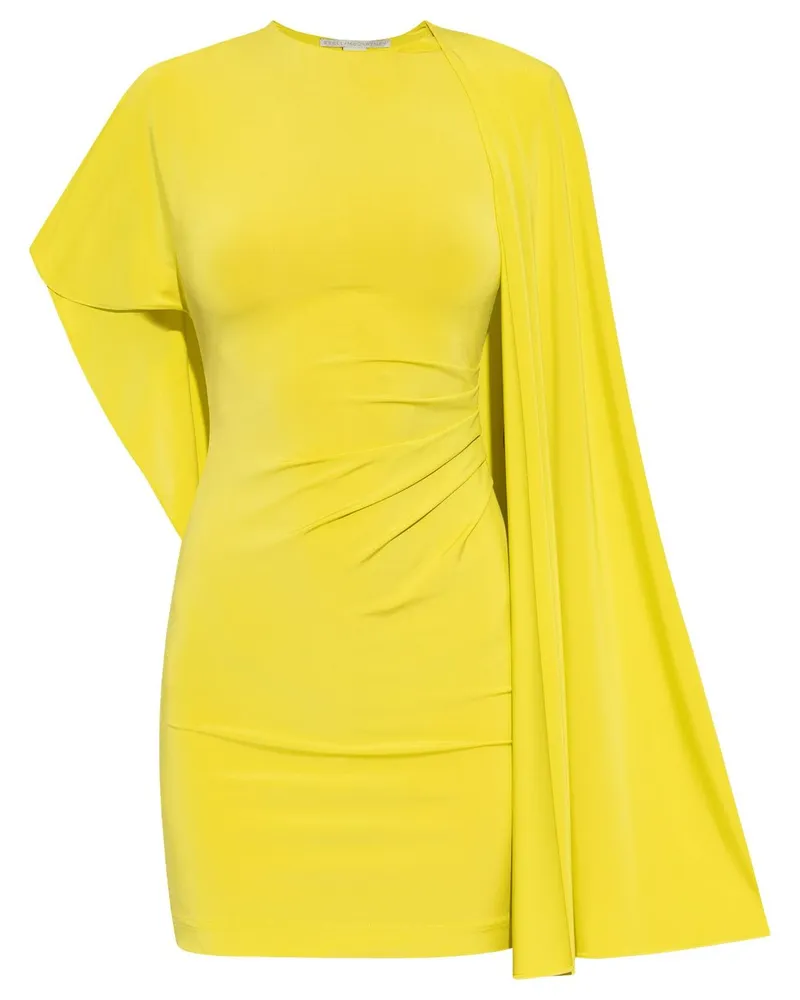 Stella McCartney Asymmetrisches Minikleid - Gelb Gelb