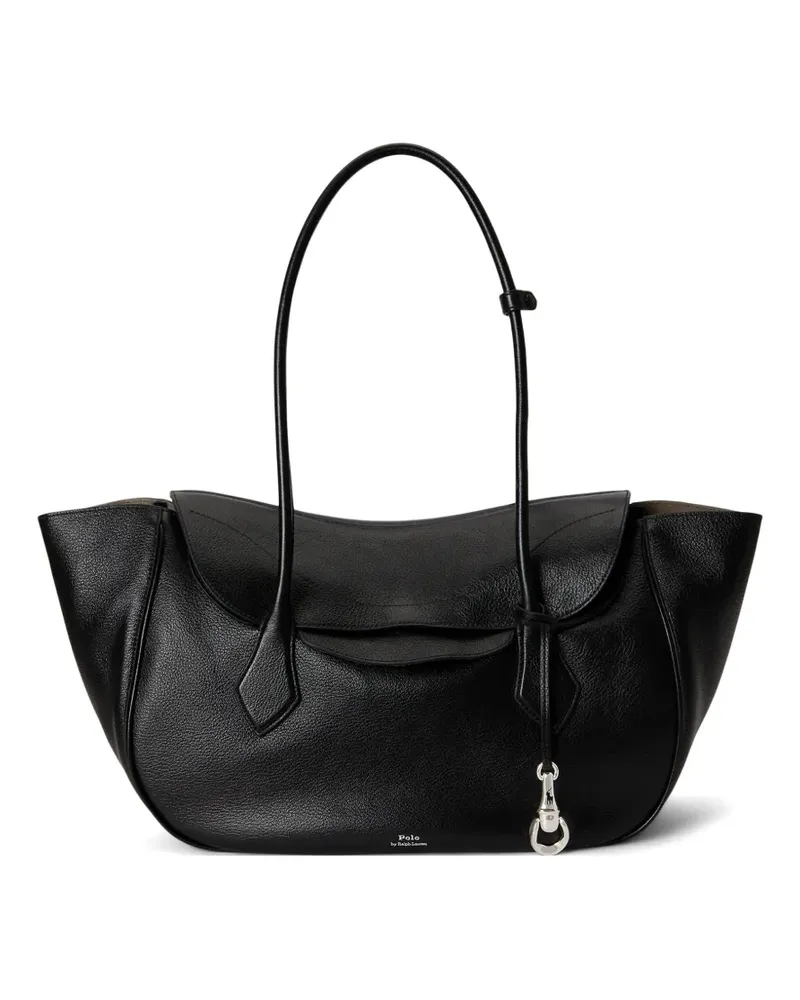 Ralph Lauren Schultertasche mit Logo - Schwarz Schwarz