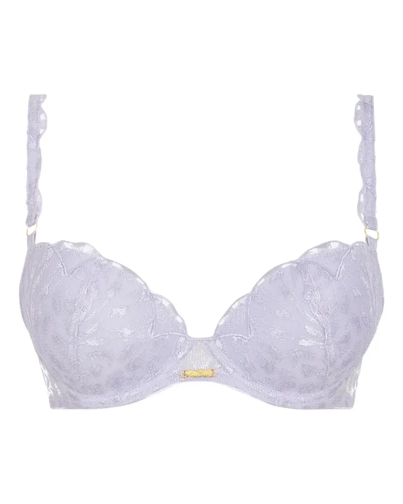Aubade Crazy in Love Plunge-BH mit Stickerei - Violett Violett