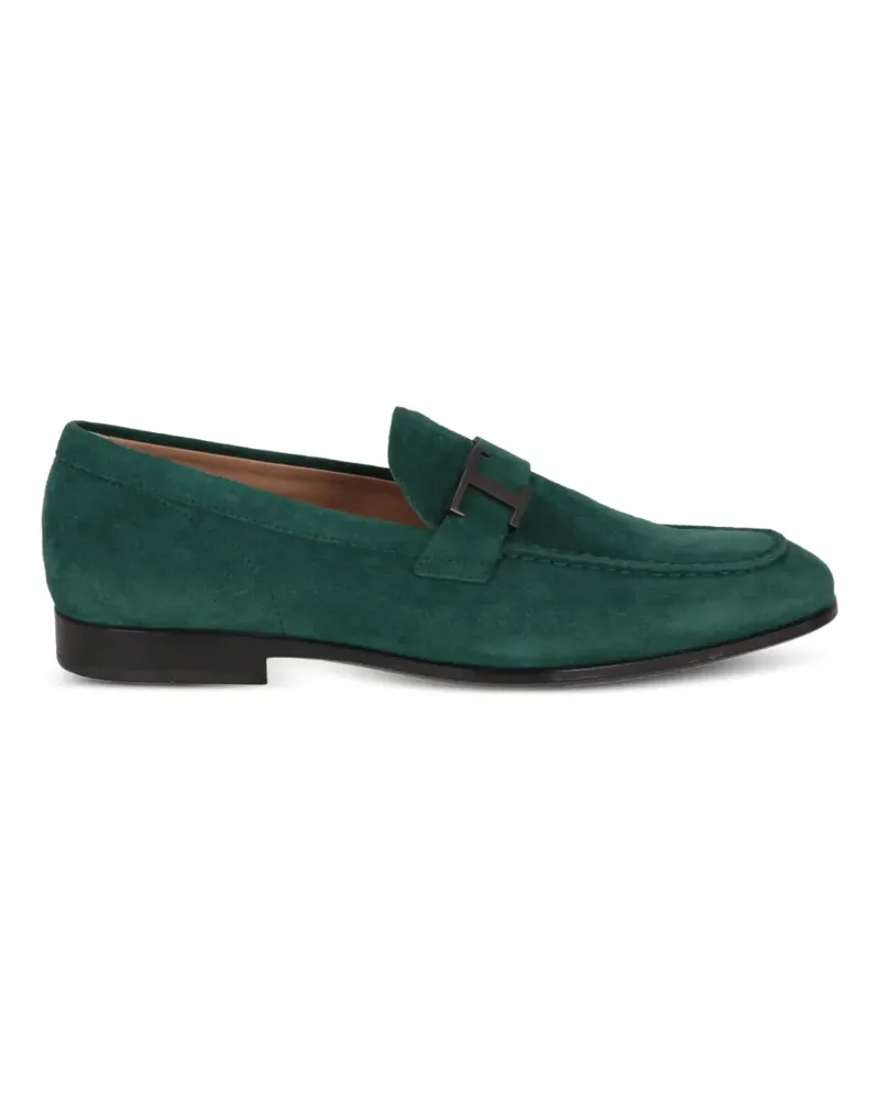 TOD'S T Timeless suede loafers - Grün Grün
