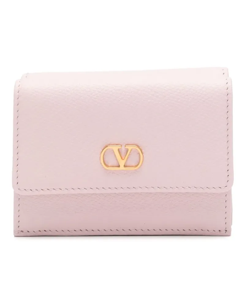 Valentino Garavani Portemonnaie mit VLogo - Rosa Rosa