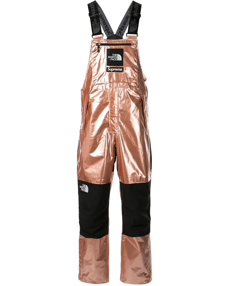 Supreme Being TNF' Latzhose mit Metallic-Effekt - Gold Gold