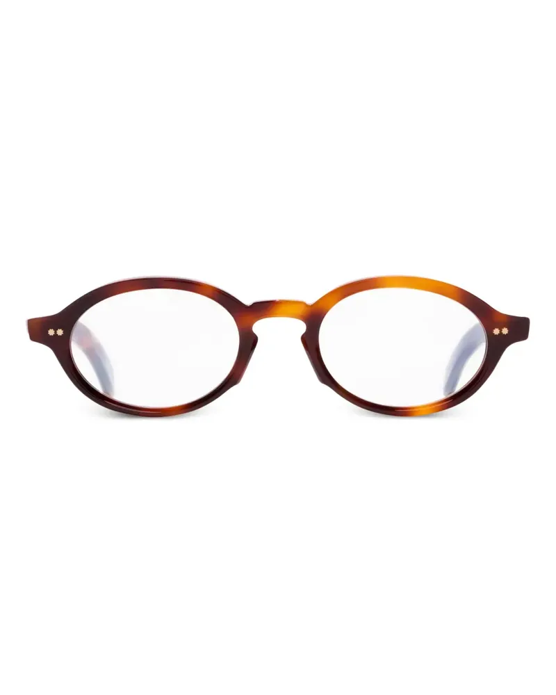 Cutler and Gross GR13 Gestell mit ovaler Form - Braun Braun