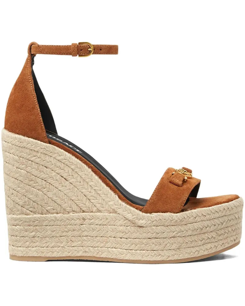 Versace Medusa '95 Espadrilles 120mm - Braun Braun
