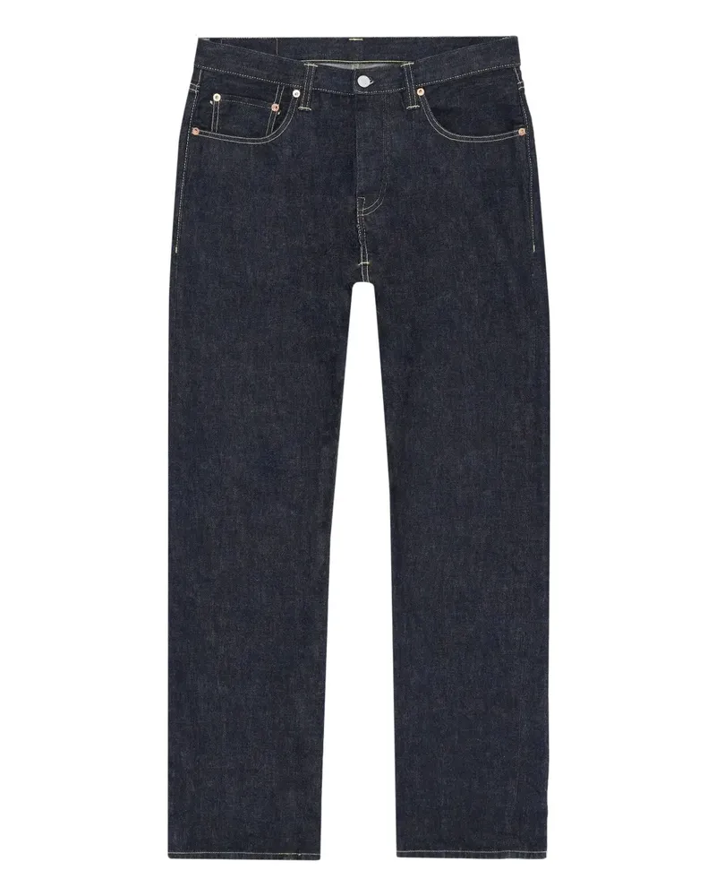 Fortela Jeans mit Ziernähten - Blau Blau