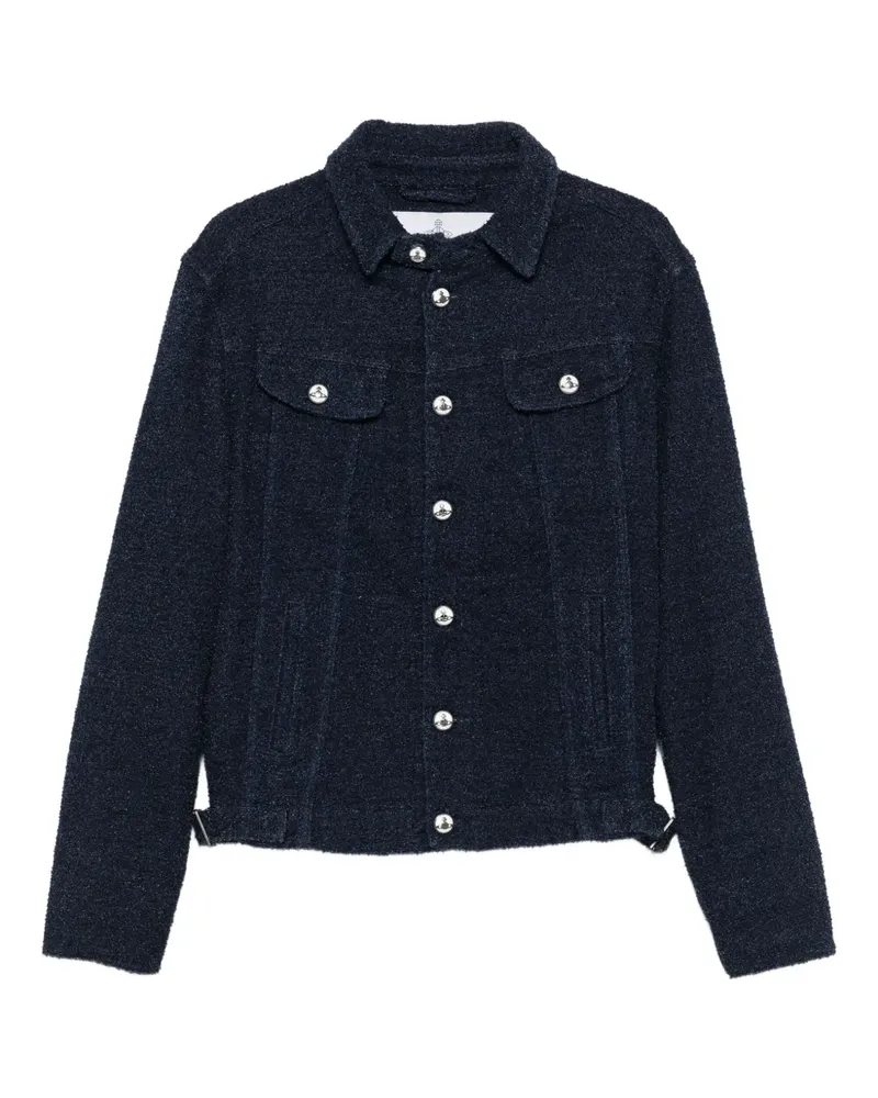 Vivienne Westwood Jeansjacke mit Knopfverschluss - Blau Blau