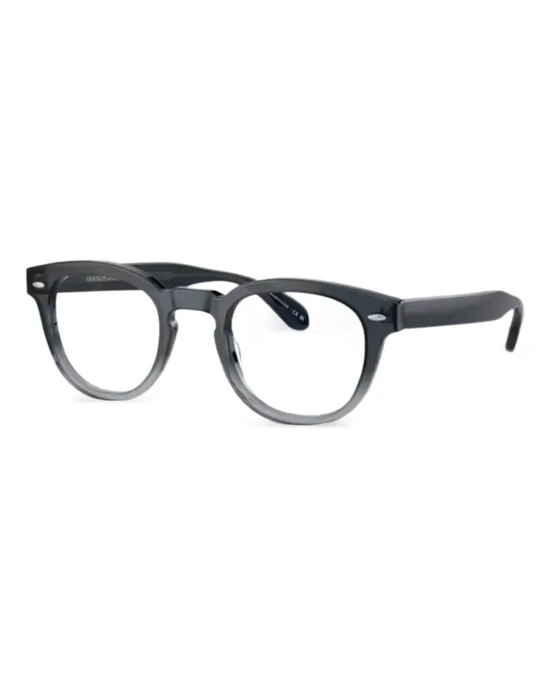Oliver Peoples Runde Sheldrake Brille - Blau Blau