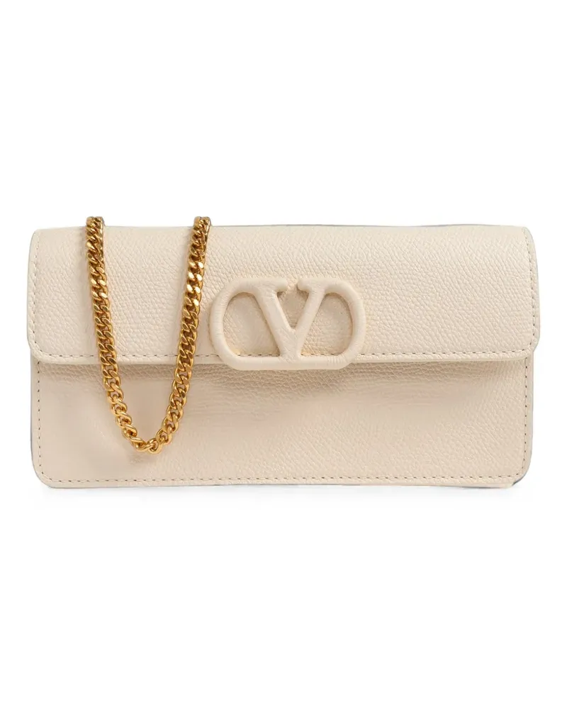Valentino Garavani Portemonnaie mit VLogo - Nude Nude