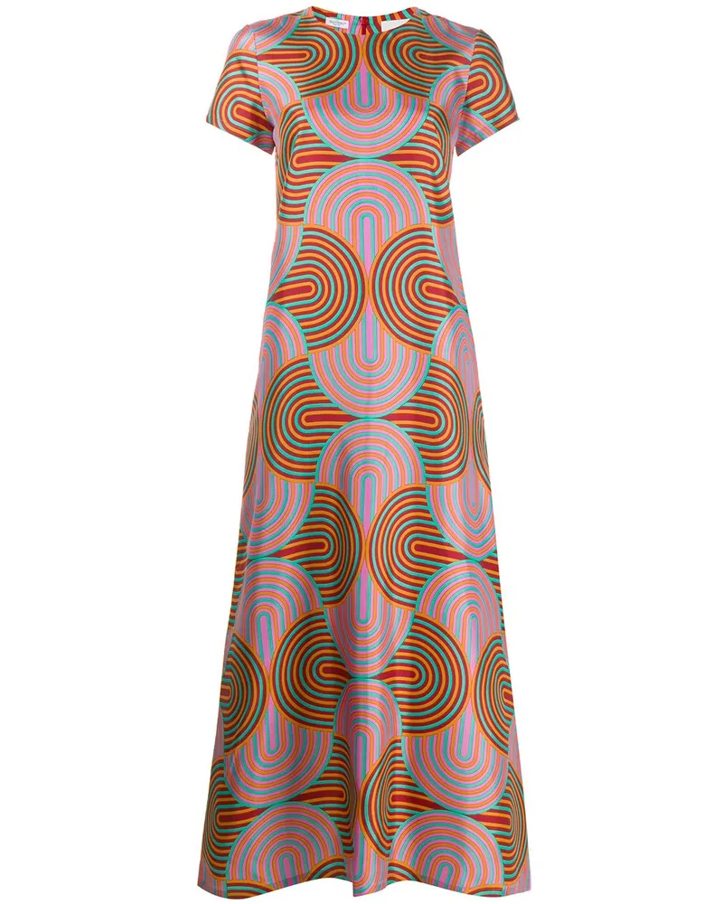 La DoubleJ Swing' T-Shirtkleid - Rosa Rosa