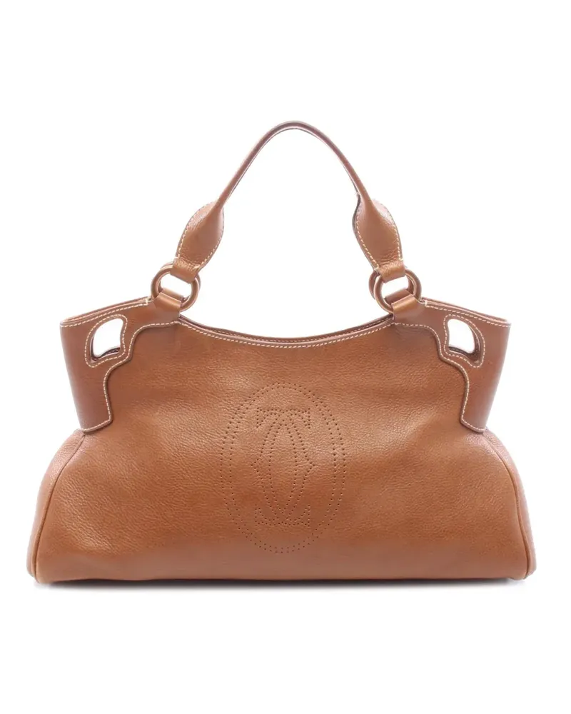 Cartier 2000-2026 Small Leather Marcello de  handbag - Braun Braun