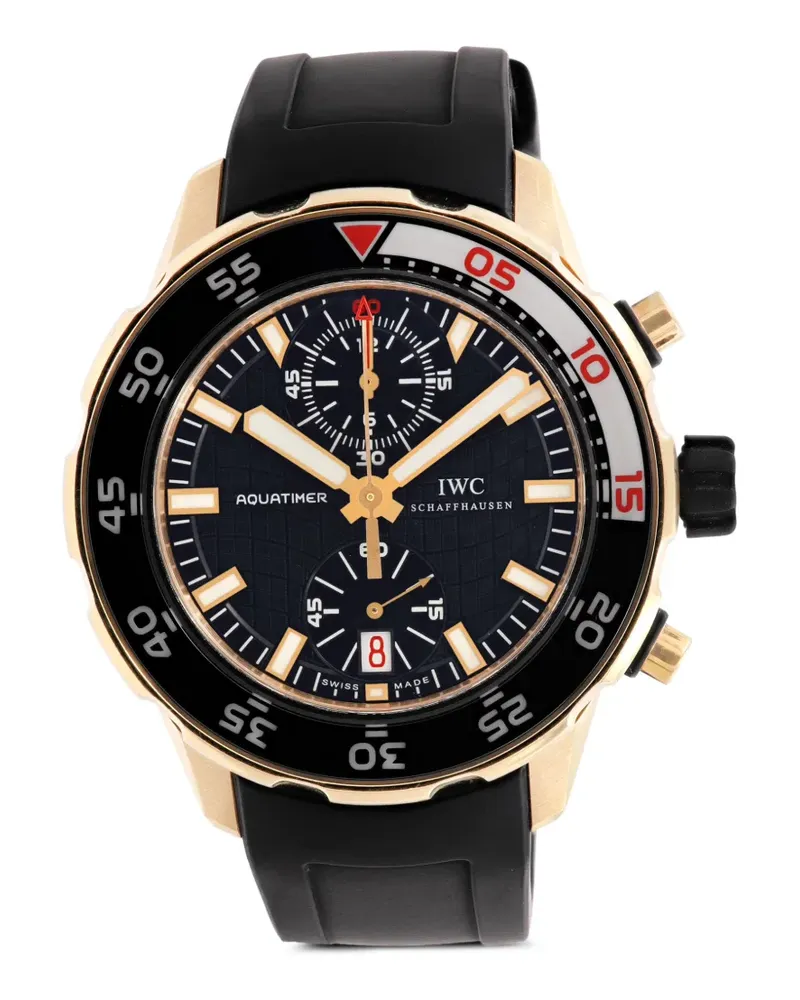 IWC Aquatimer Armbanduhr 44mm - Schwarz Schwarz