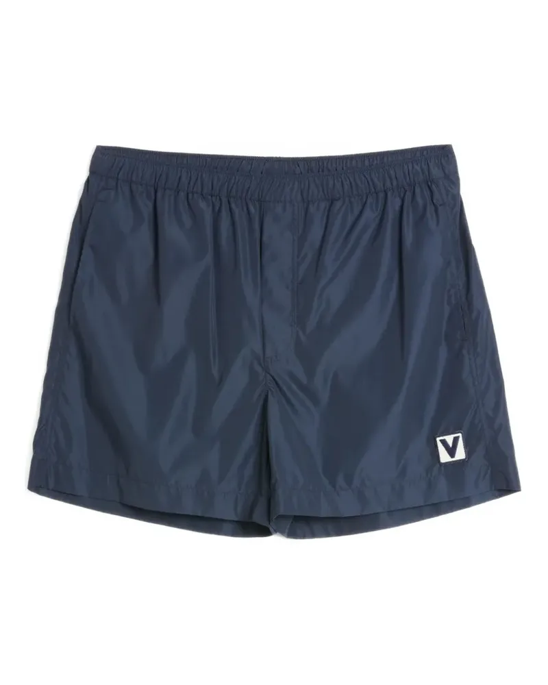 Valentino Garavani Badeshorts mit Chez-Patch - Blau Blau