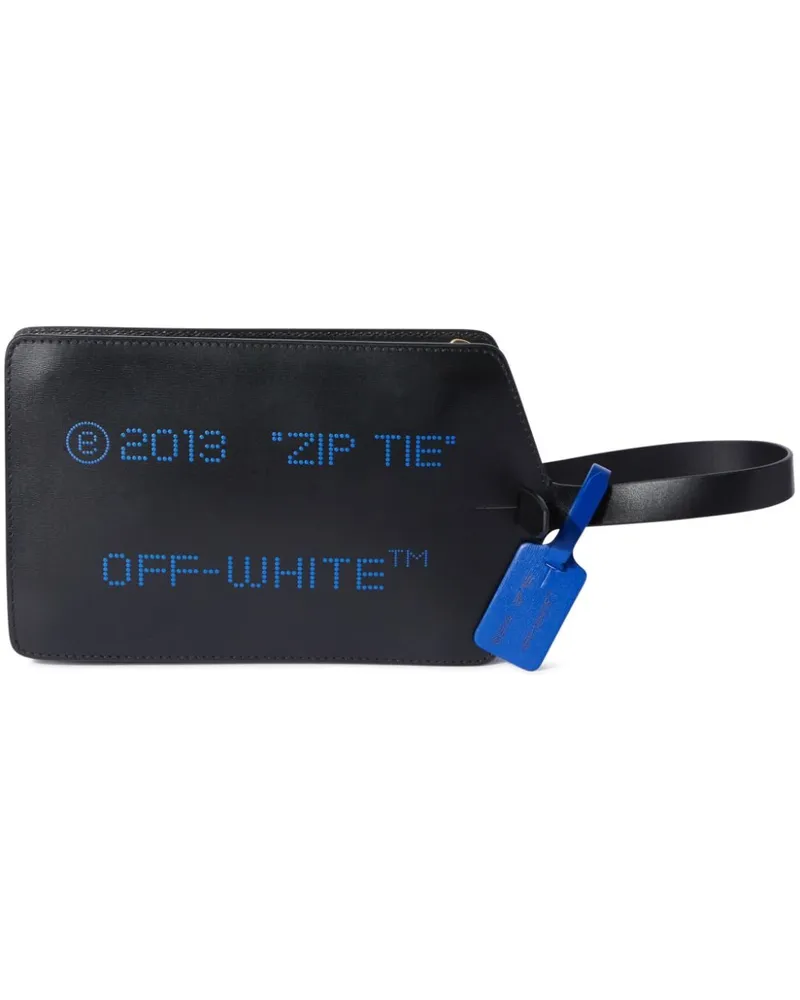 OFF-WHITE Mittelgroße Clutch - Schwarz Schwarz