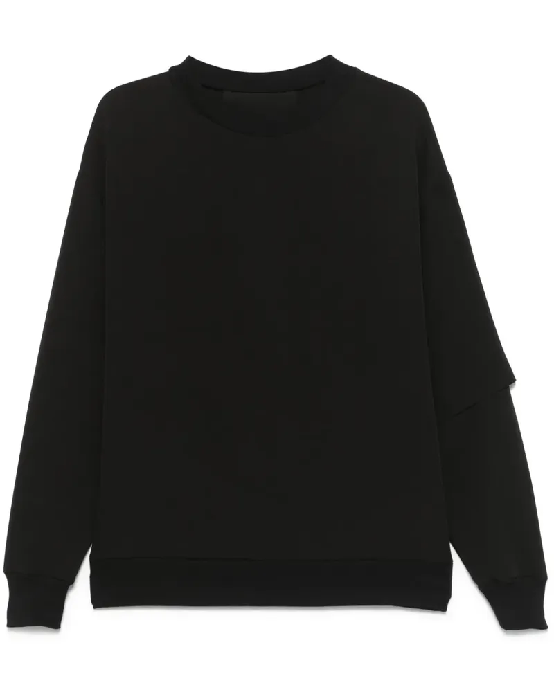 ALCHEMY Sweatshirt mit Rundhalsausschnitt - Schwarz Schwarz